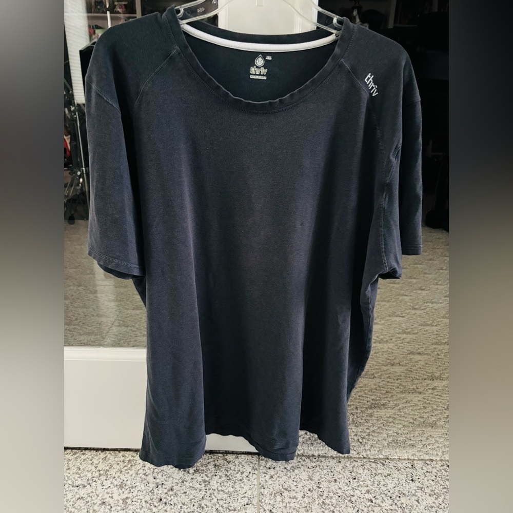 Thrive Navy Blue Men's Short Sleeve Tee